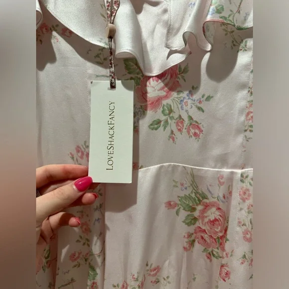 Loveshackfancy Frankie dress angelic pink